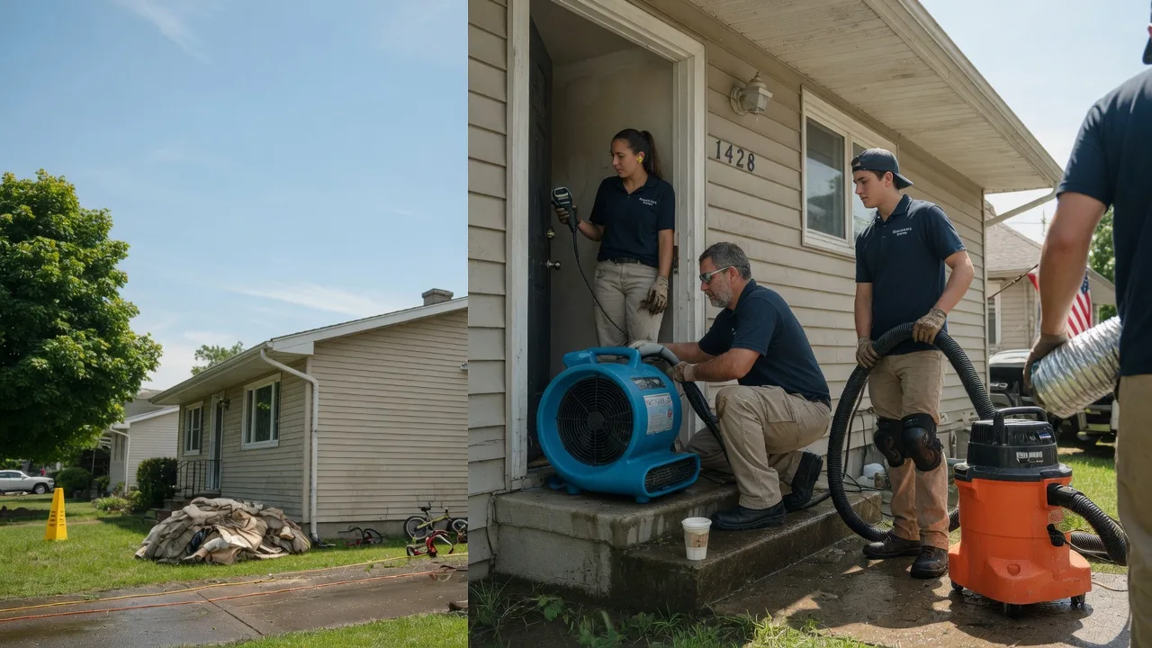 Water Damage Restoration in Worthington, IN near me
